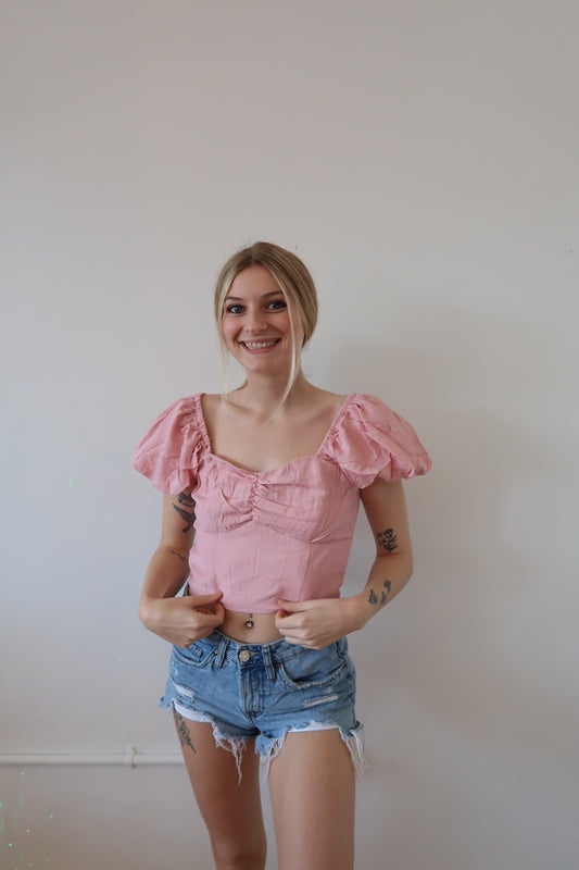 Chloe Top- Pink
