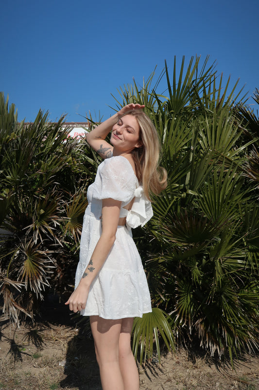 Mia Dress- White