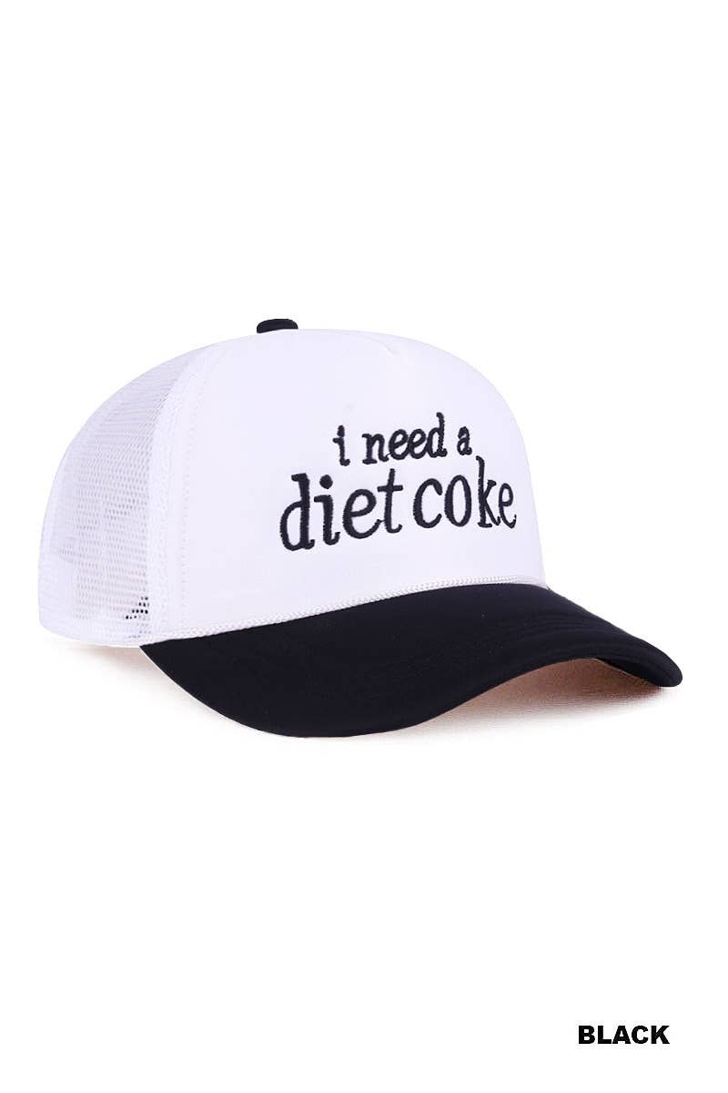 Two Tones Hat- Black