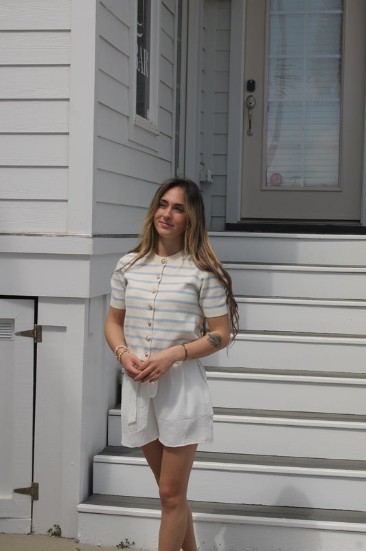 Set Sail Cardigan Top