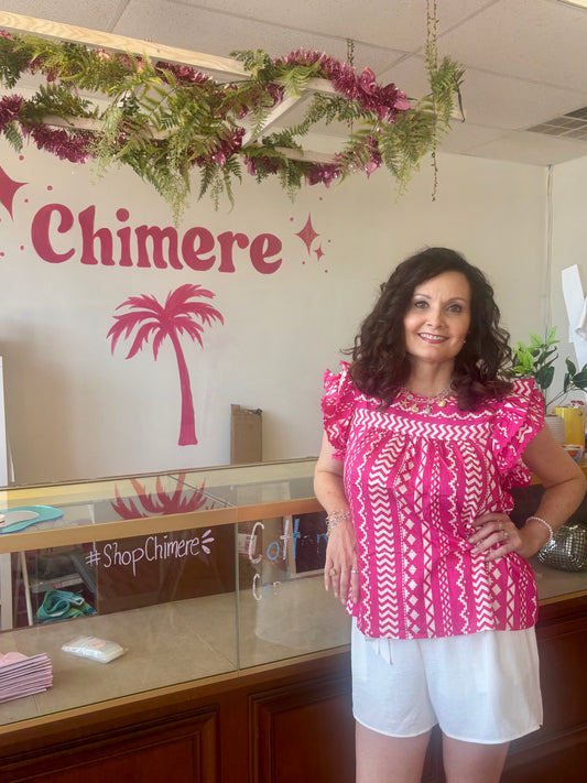 Billie Jean Top- Pink