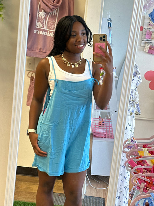 Eva Overalls- Blue