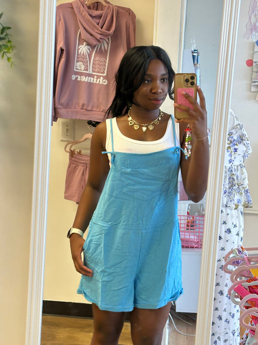 Eva Overalls- Blue
