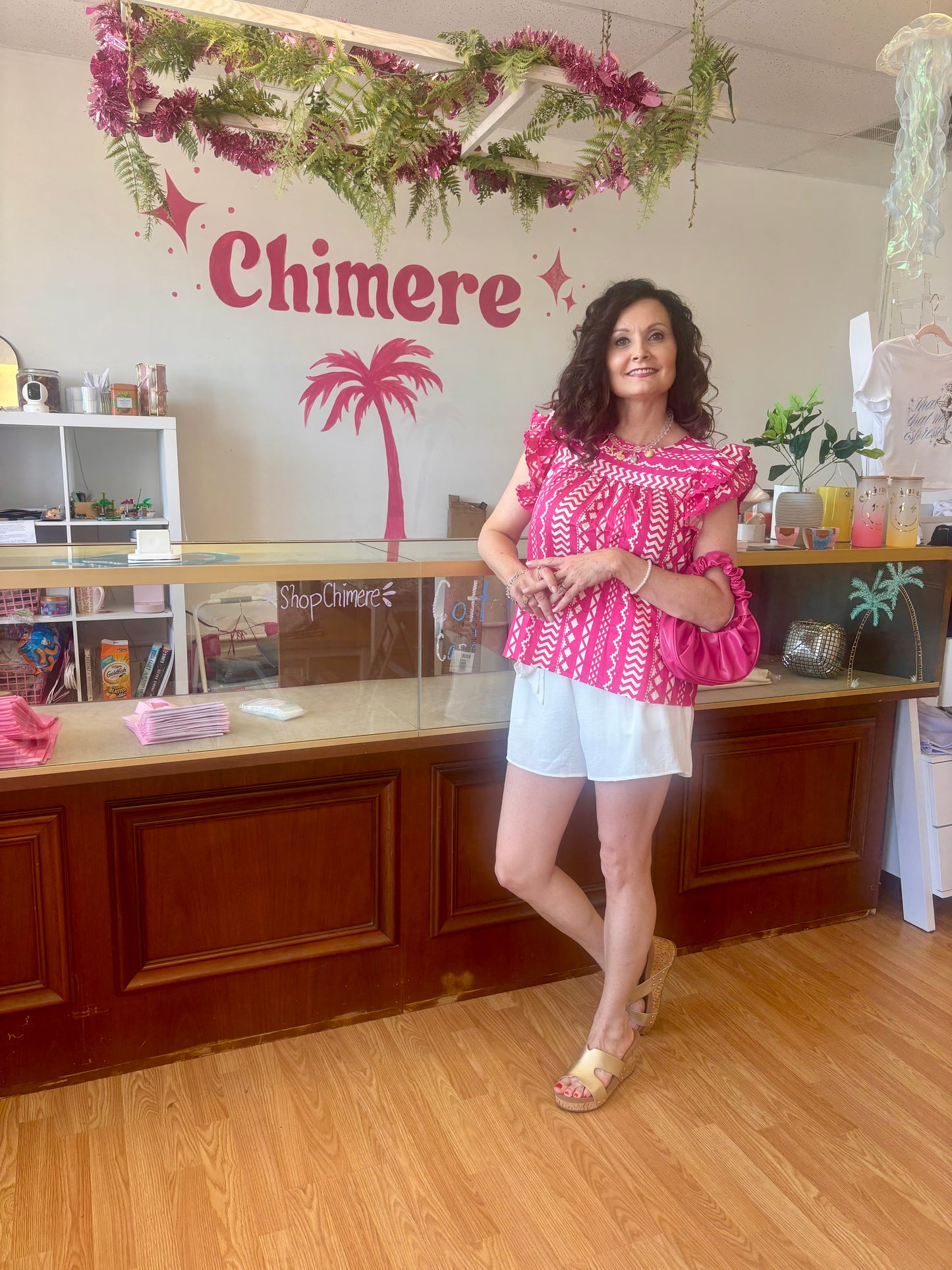 Billie Jean Top- Pink