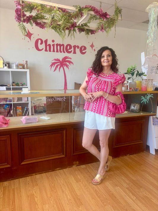 Billie Jean Top- Pink