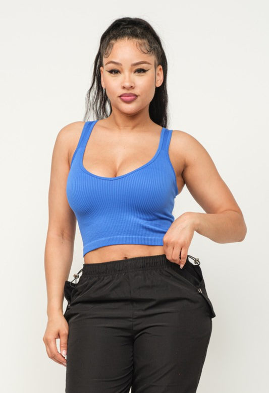 Aria Top- Electric Royal