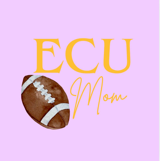 College Mom Pin- Purple