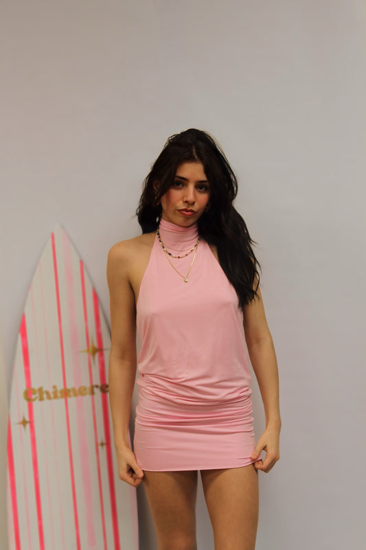 Kiss and Tell Dress- Sweet Pink