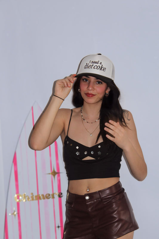 Two Tones Hat- Black