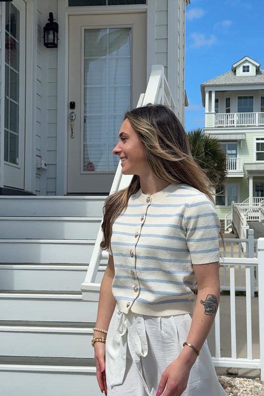 Set Sail Cardigan Top