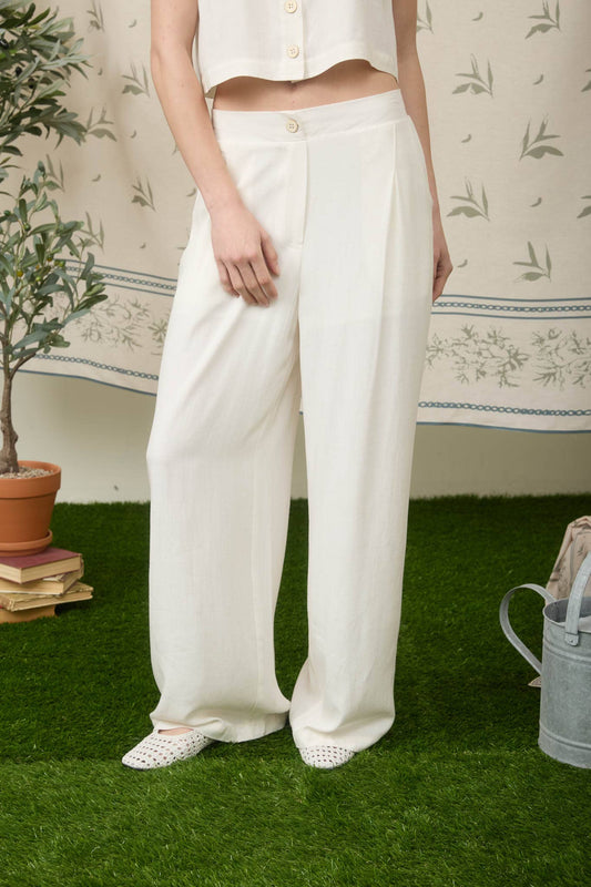Pocket Locket Linen Pants