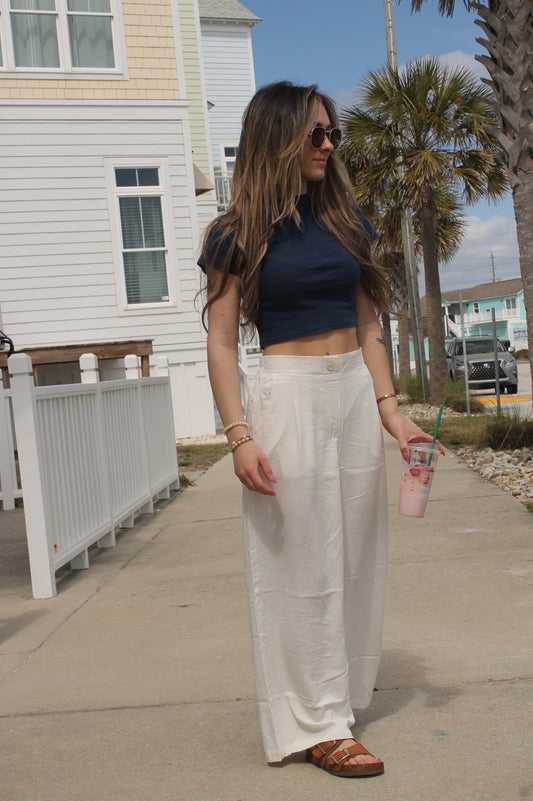 Pocket Locket Linen Pants