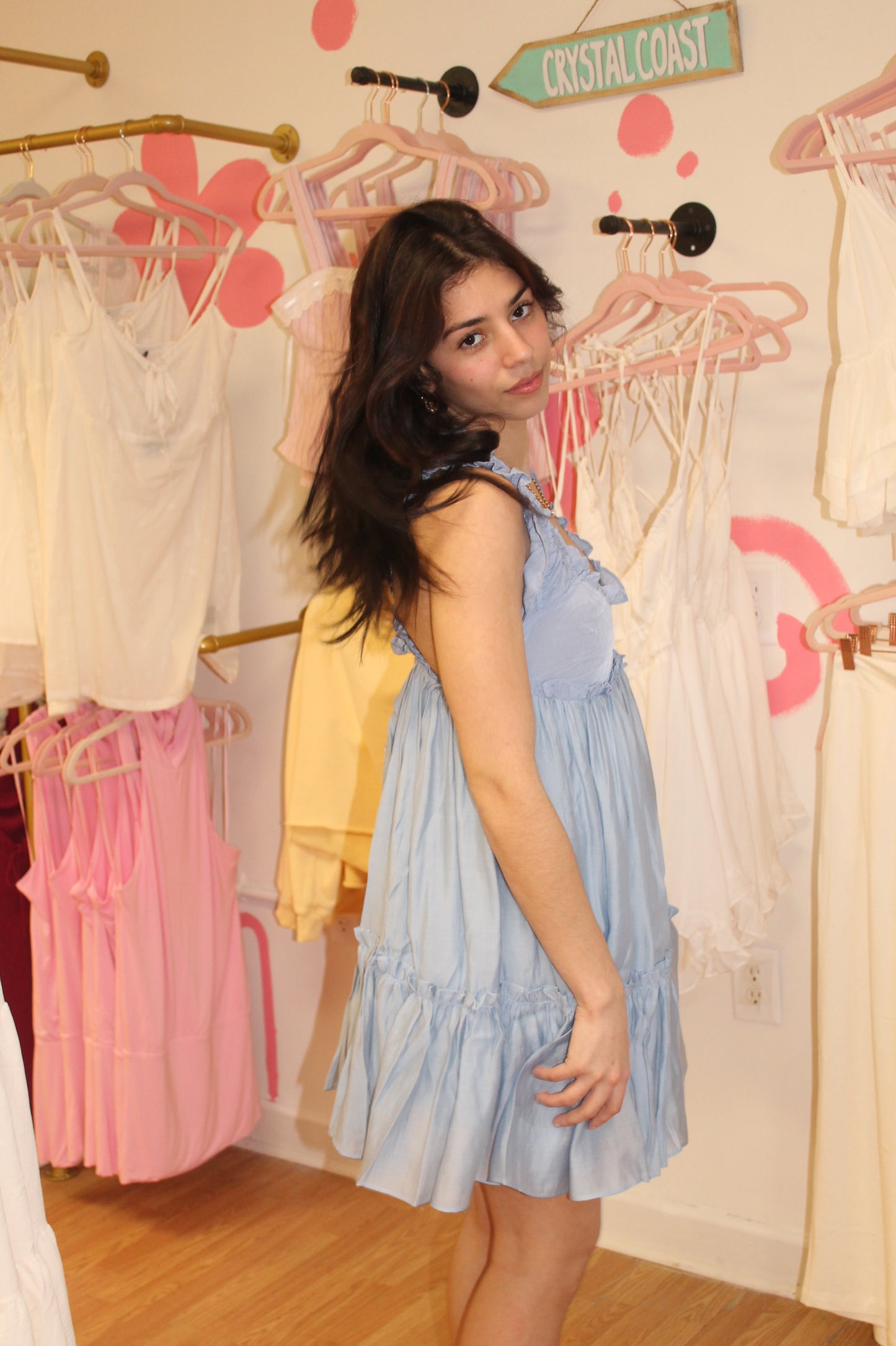 By the Sea Mini Dress